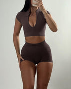 Dark Brown / L