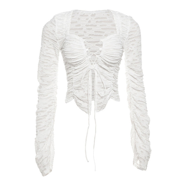 Tie Up Blouse