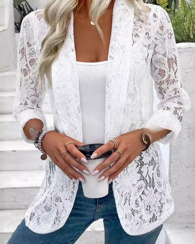 Lace Blouse Jacket