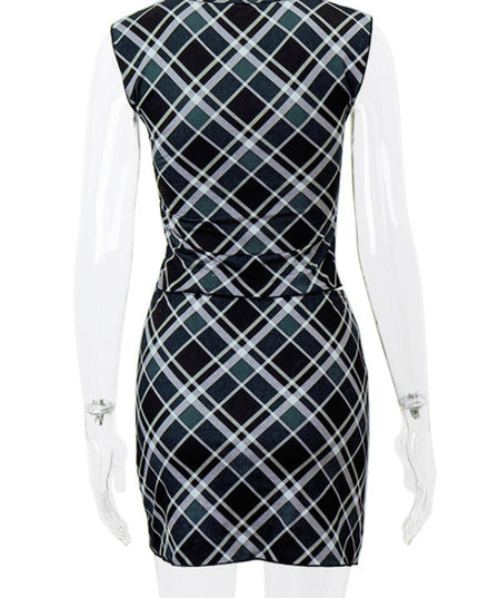 College Style Retro Two-piece Set