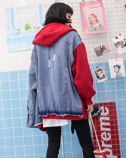 Contrast Denim Jacket
