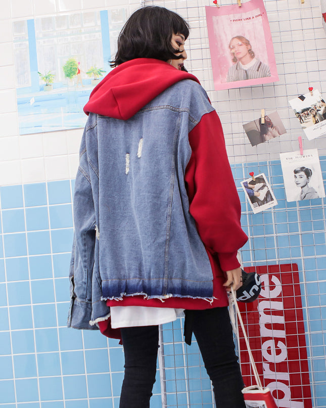 Contrast Denim Jacket