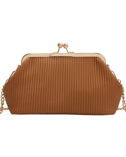Elegant Chain Handle Clutch