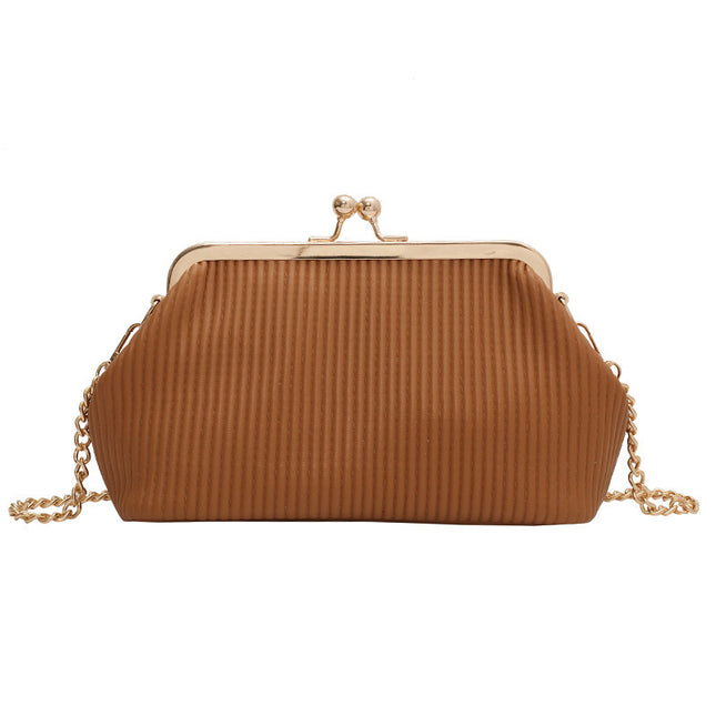 Elegant Chain Handle Clutch