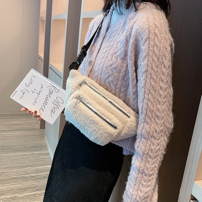 Faux Fur Crossbody