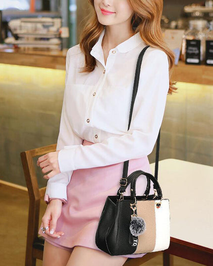 Tri-Color Tote