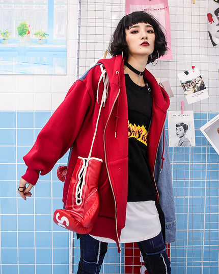 Contrast Denim Jacket