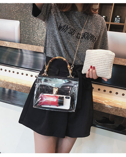 Bamboo Knot Woven Bag