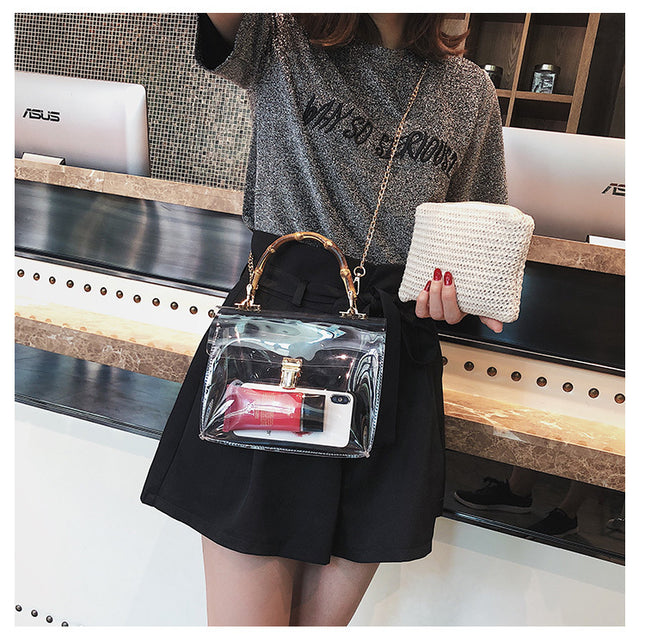Bamboo Knot Woven Bag
