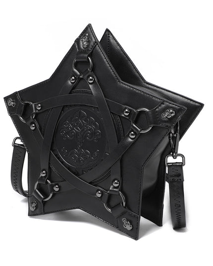 Gothic Embossed Star Bag