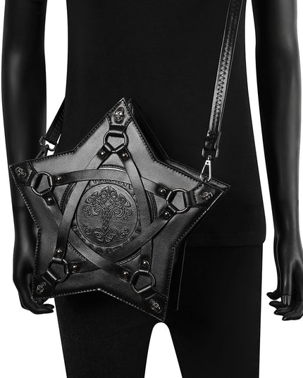 Gothic Embossed Star Bag