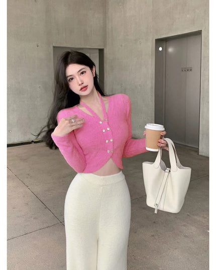 Knitted Cardigan Sweater