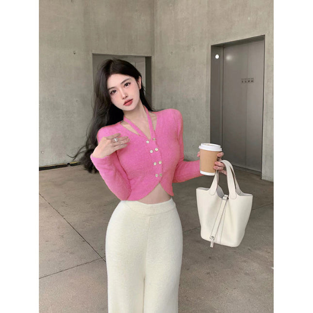 Knitted Cardigan Sweater