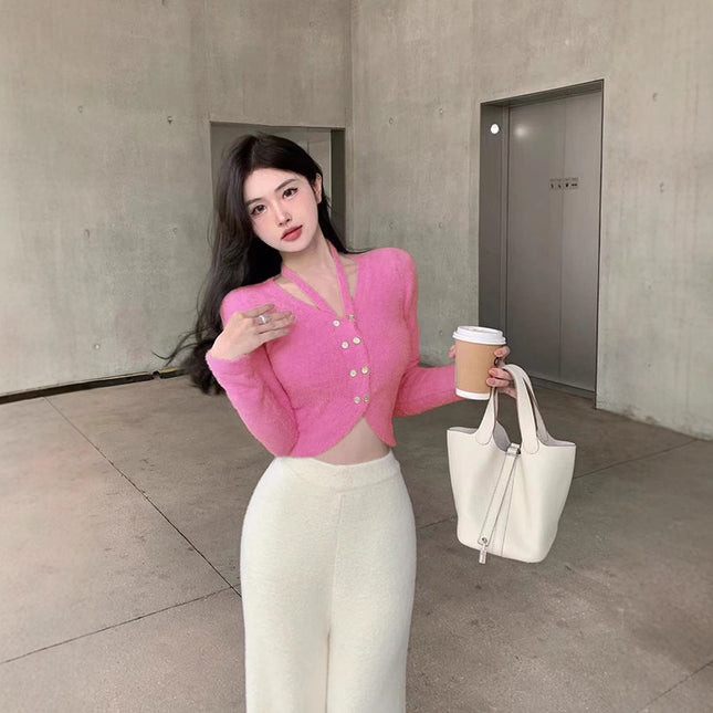 Knitted Cardigan Sweater