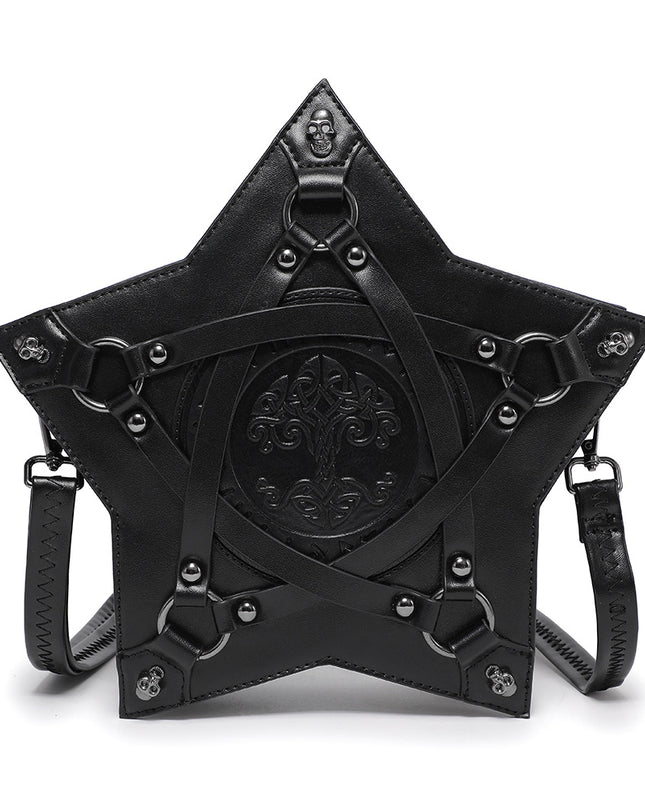 Gothic Embossed Star Bag