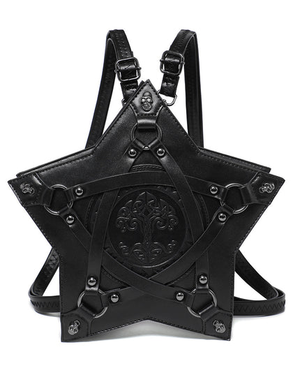 Gothic Embossed Star Bag