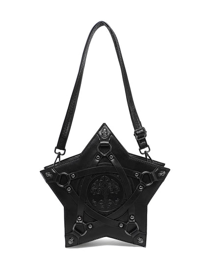 Gothic Embossed Star Bag