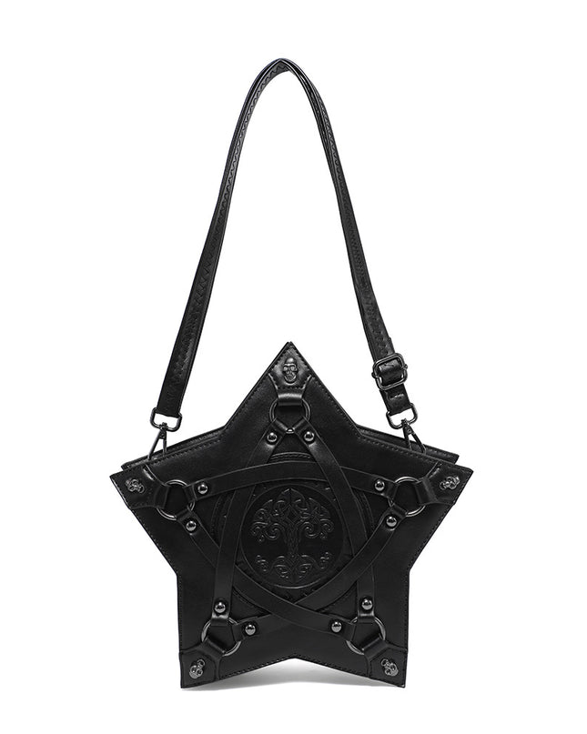 Gothic Embossed Star Bag