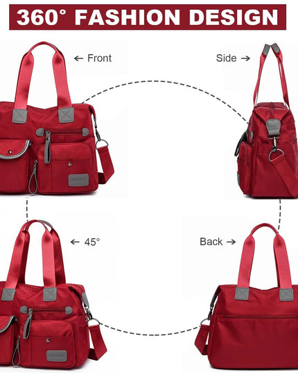 Multi Pocket Tote Bag