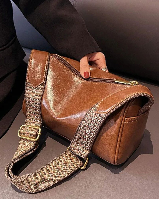 Leather Shoulder Bag