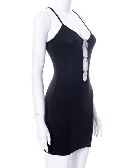 Hollow Out Heart Ring Dress