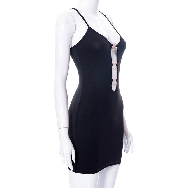 Hollow Out Heart Ring Dress
