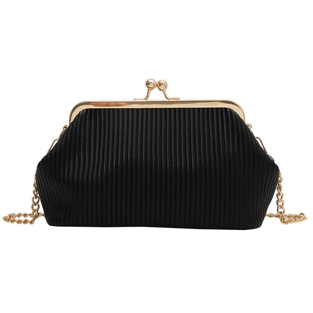 Elegant Chain Handle Clutch