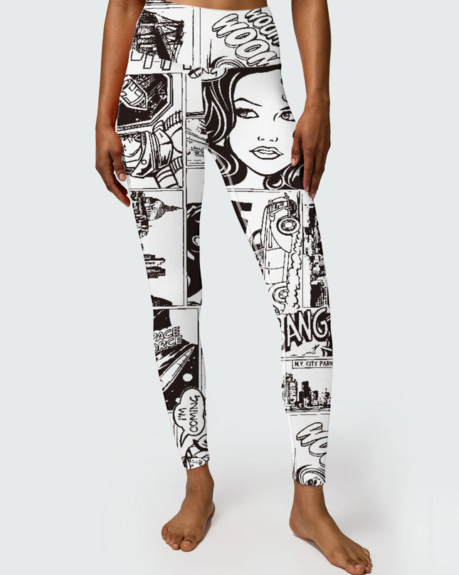 Print Yoga Pants