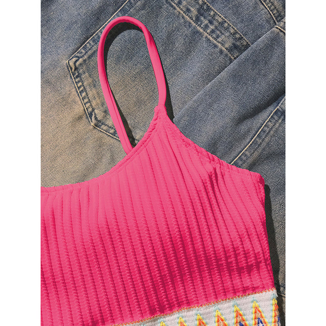 Textured High Waist Bikini