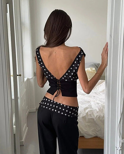 Polka Dot Casual Tee