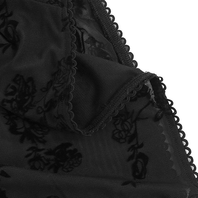 Chain Cross Double Layer Gothic Skirt