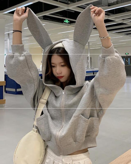 Ear Hooded Coat