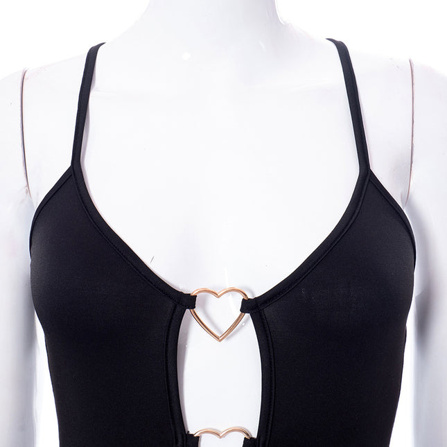 Hollow Out Heart Ring Dress
