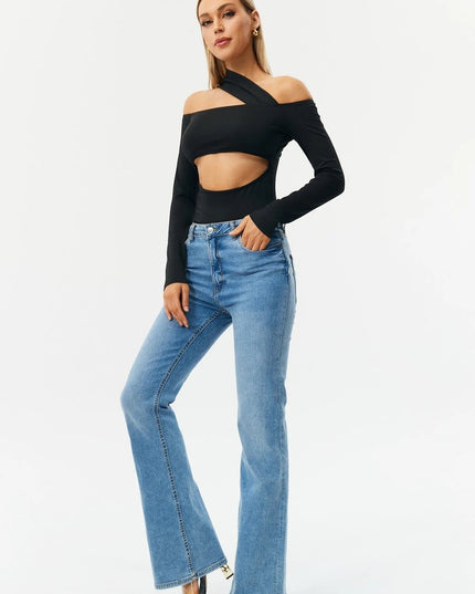 Hollow Out Bodysuit