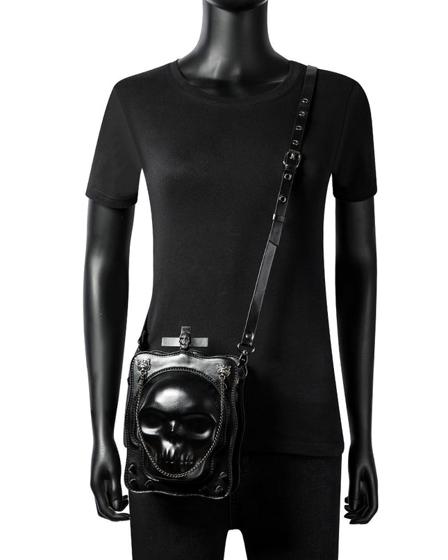 Gothic 3D Skull Face Bag