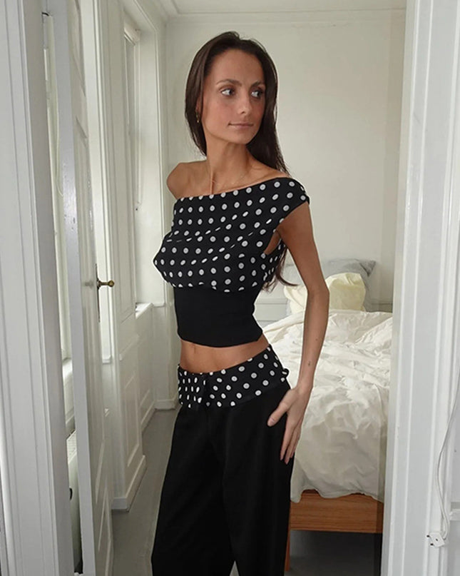 Polka Dot Casual Tee