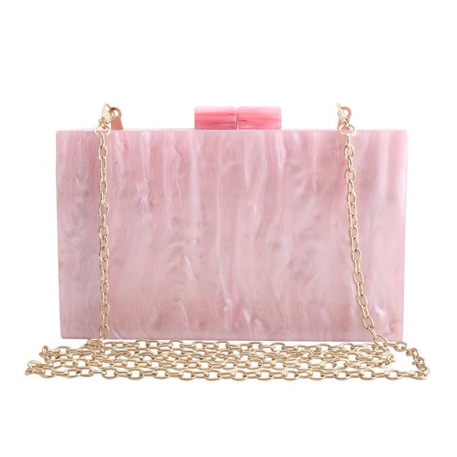 Marble Acrylic Hand Bag