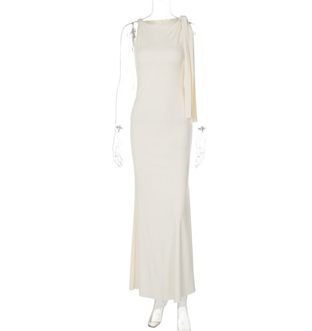Ribbon Evening Dress
