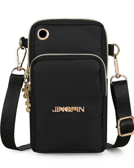 3 Layer Zip Crossbody