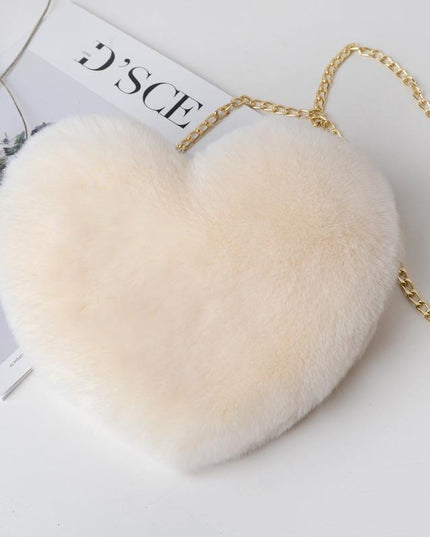 Plush Heart Bag