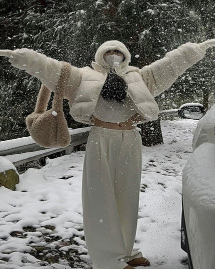 Lamb Wool Padded Jacket