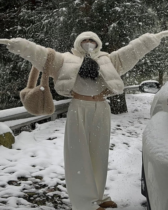 Lamb Wool Padded Jacket