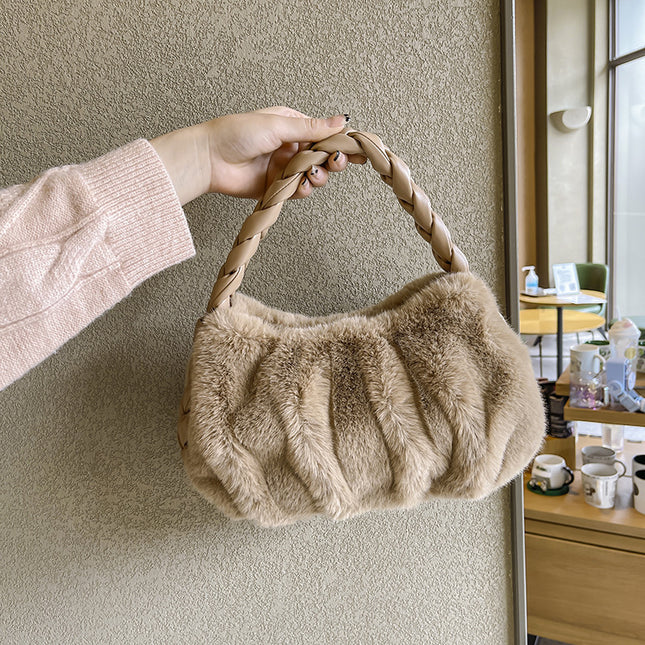 Plush Underarm Bag