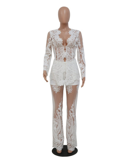 See Through Suit Set