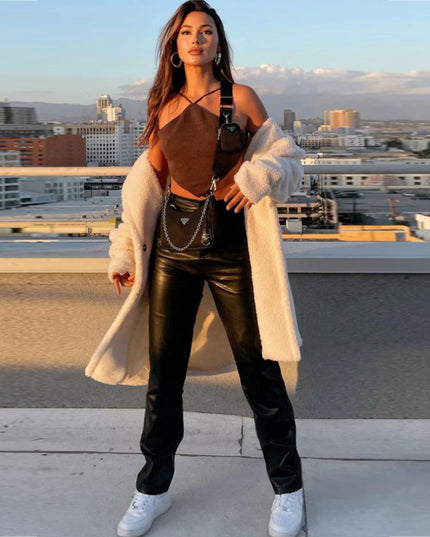 Pu Leather Pants